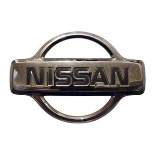 Nissan Sentra Emblem Logo Badge Symbol Rear Tailgate Trunk Chrome 00-06